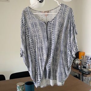 Beachy tunic top